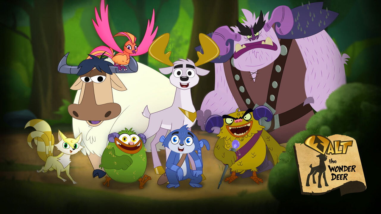 Valt the Wonder Deer backdrop