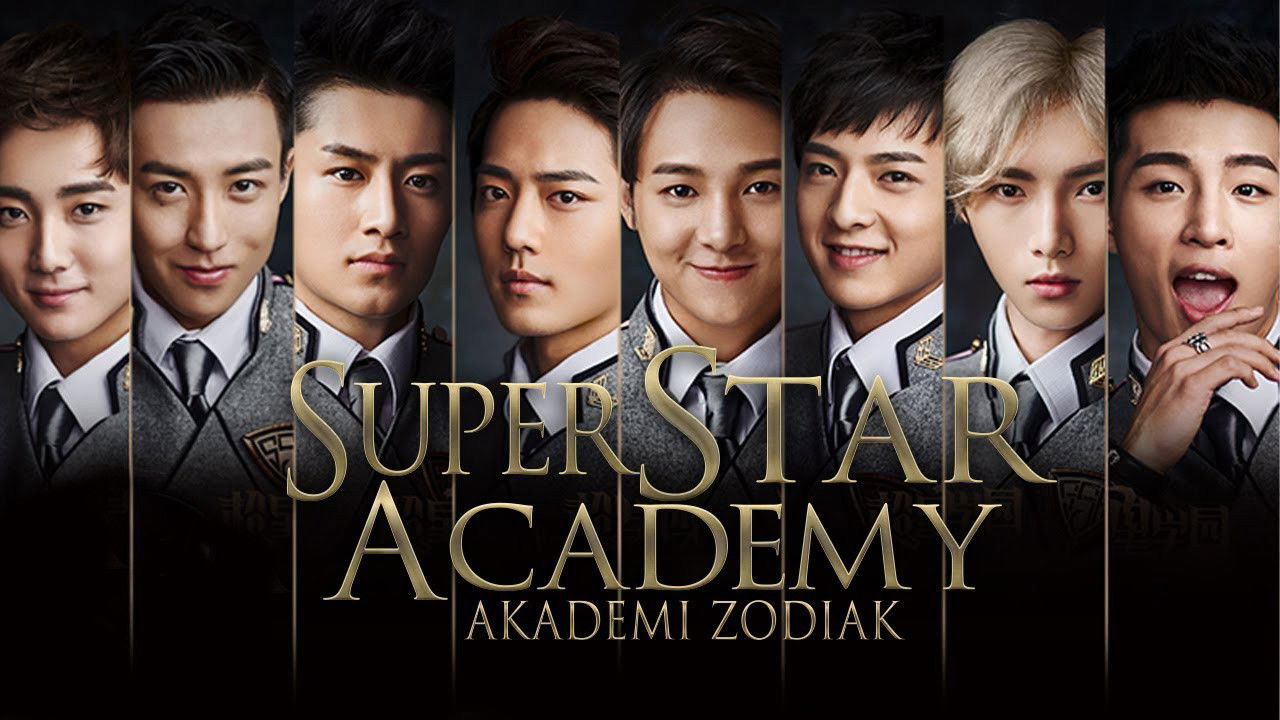 Super Star Academy backdrop