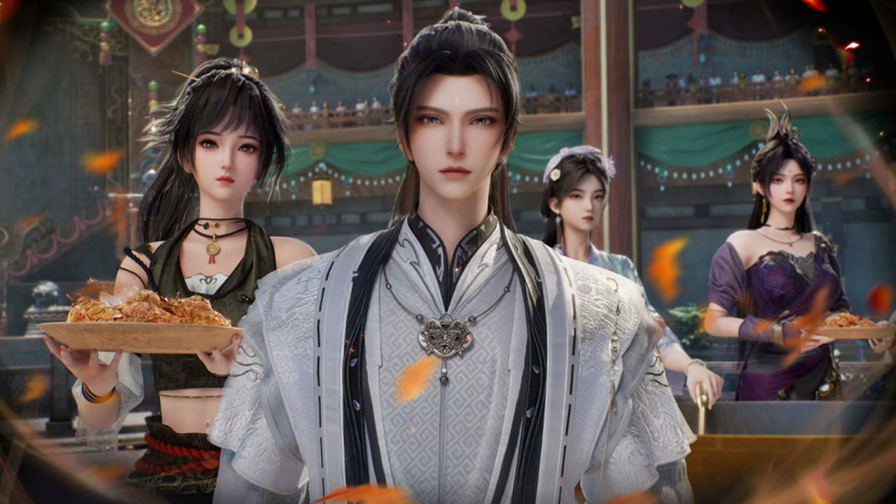 Eat Around the Mortal World backdrop