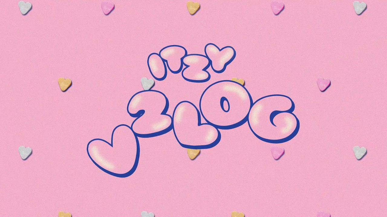 ITZY VLOG backdrop