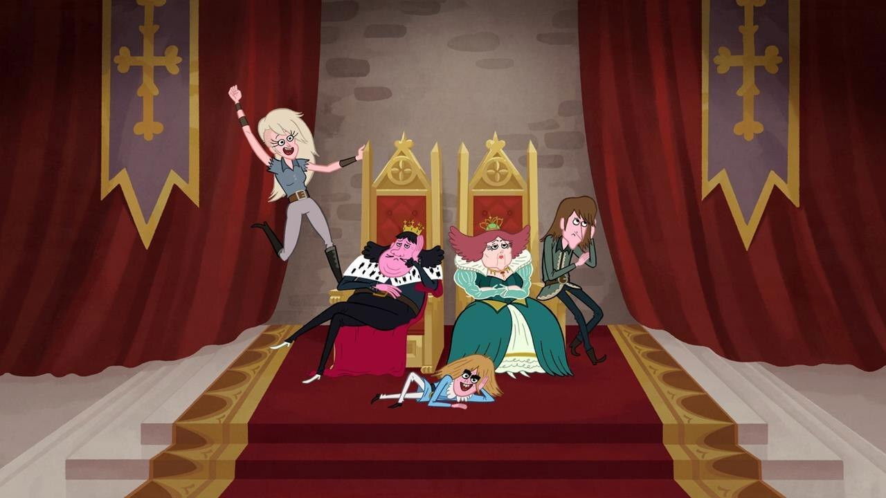 Long Live the Royals backdrop