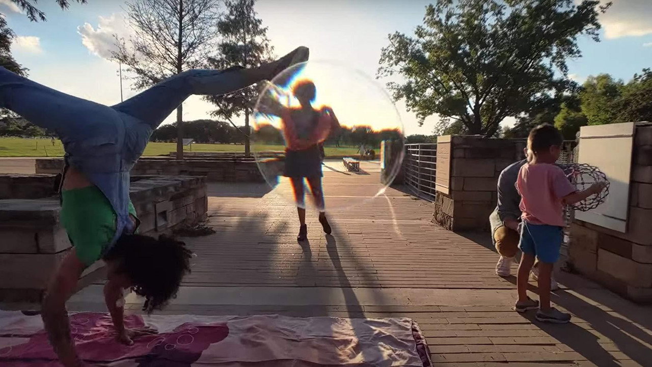 Filmed on Pixel 3 backdrop