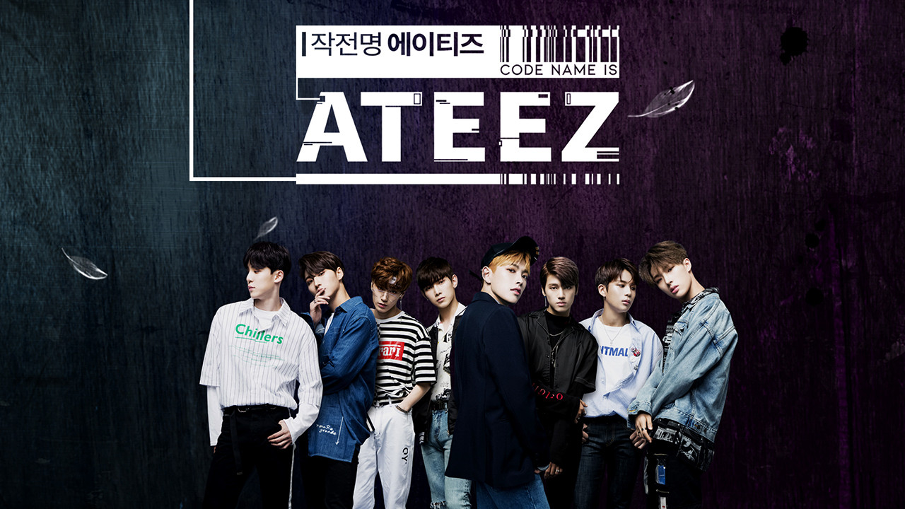 Code Name is ATEEZ backdrop
