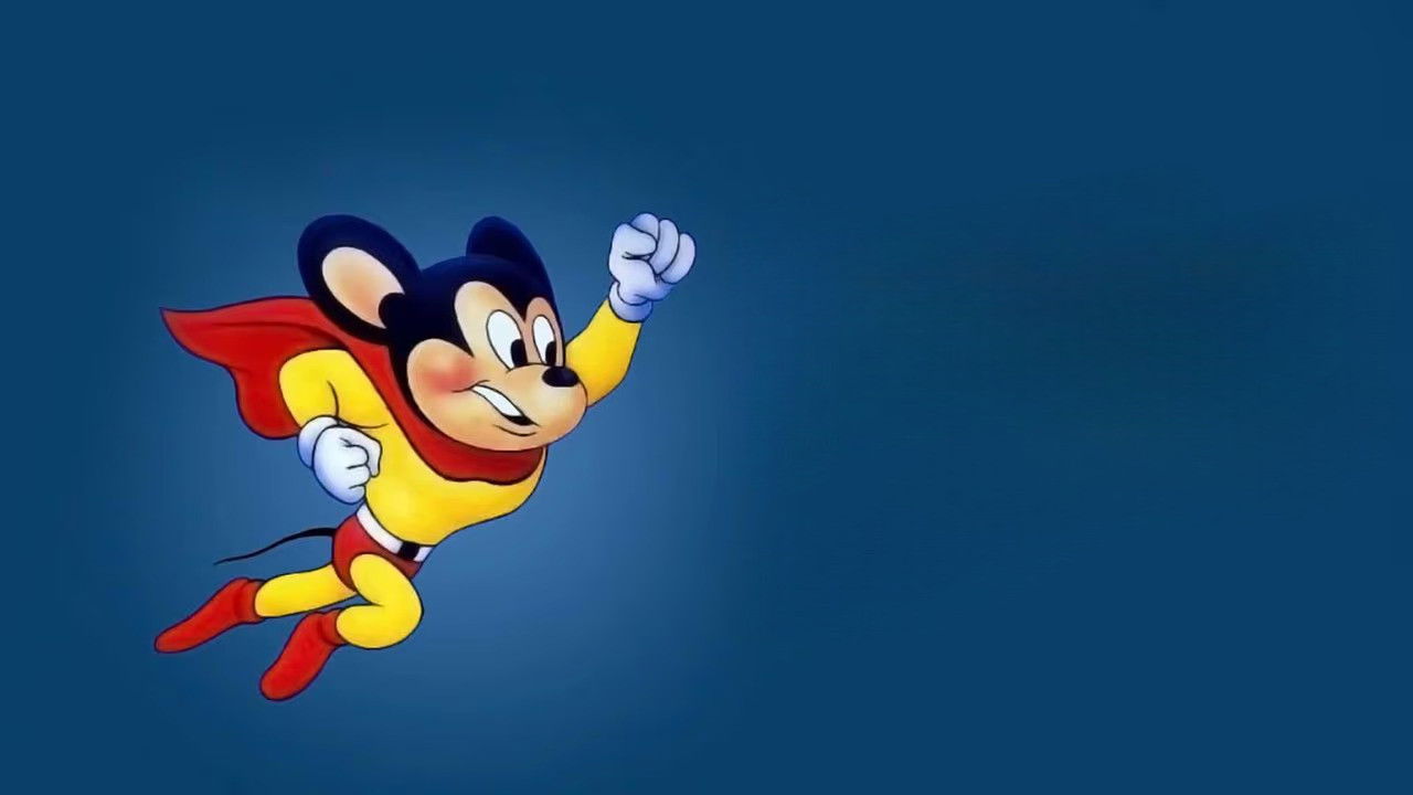 Mighty Mouse in the Great Space Chase backdrop