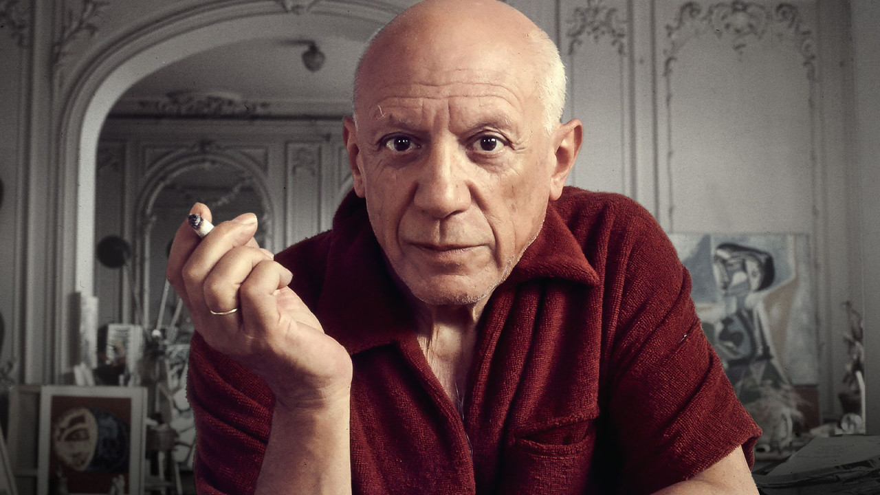 Picasso: The Beauty and the Beast backdrop