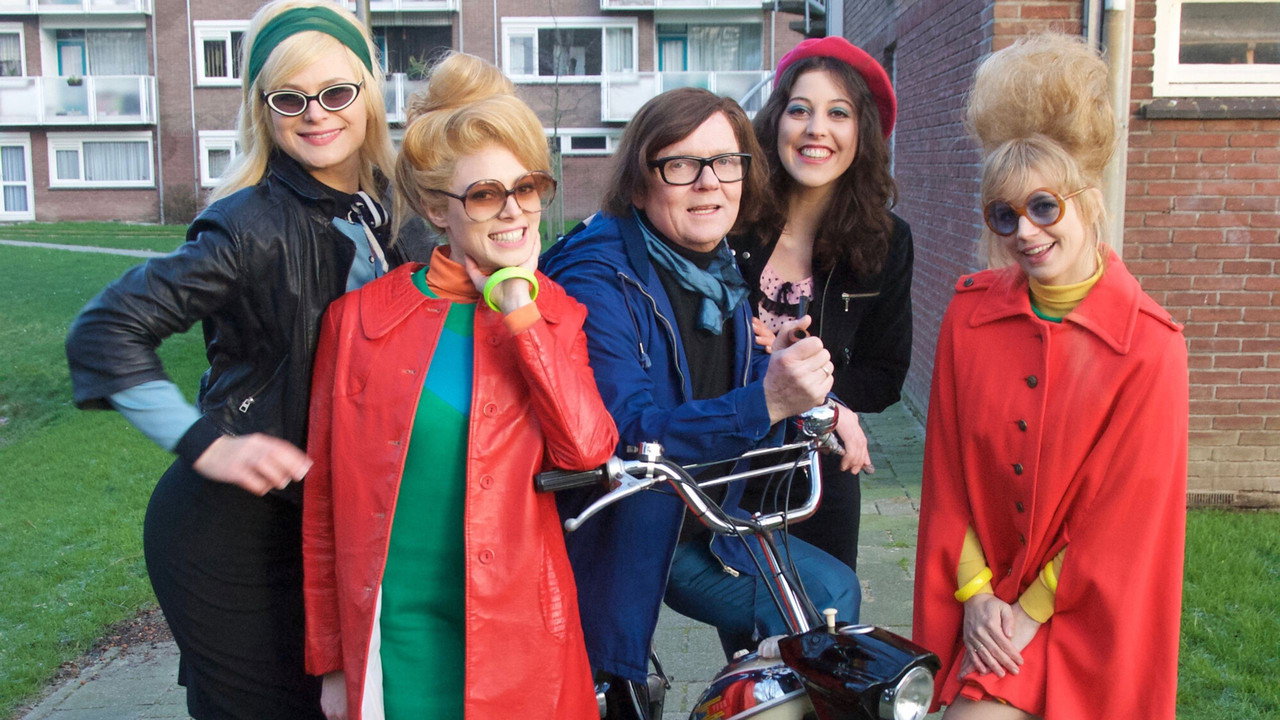 Welkom in de jaren 60 backdrop