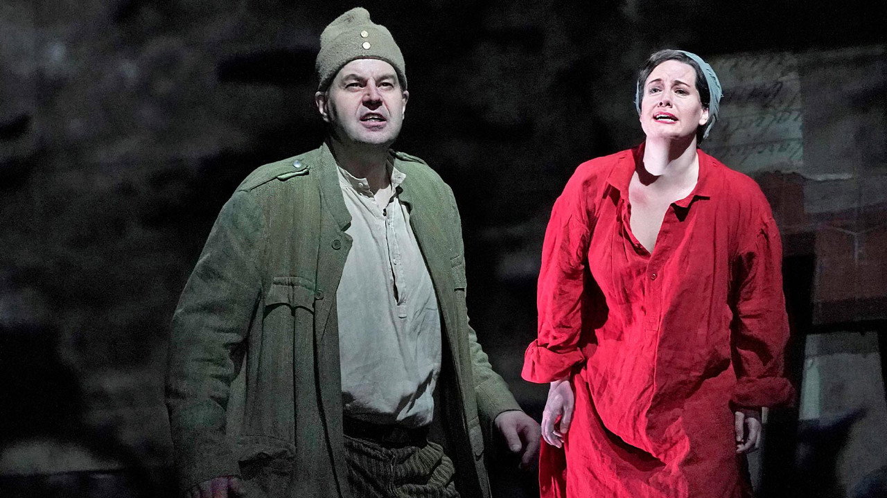 The Metropolitan Opera: Wozzeck backdrop