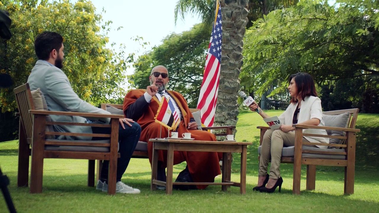 حشمت في البيت الأبيض backdrop