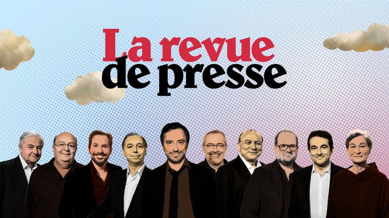La revue de presse backdrop