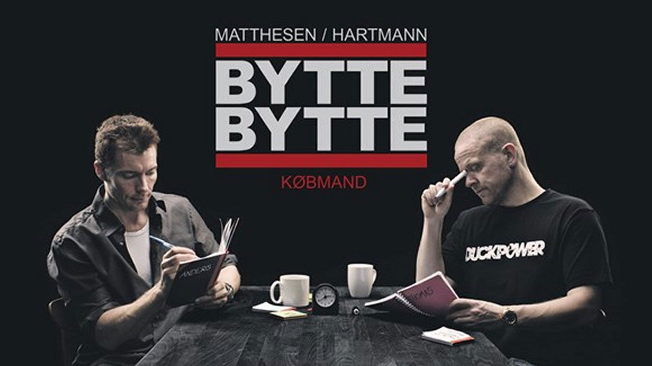 Bytte Bytte Købmand backdrop