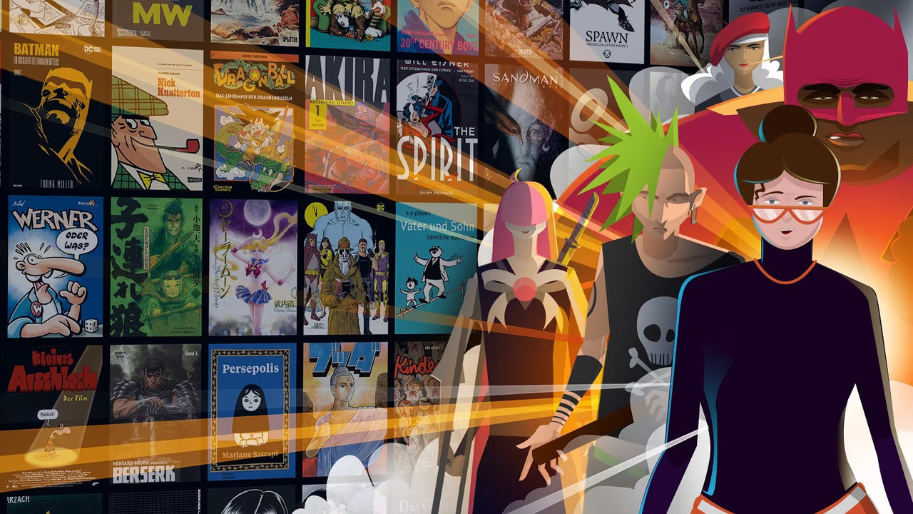 BÄM! Die Geschichte des Comics backdrop