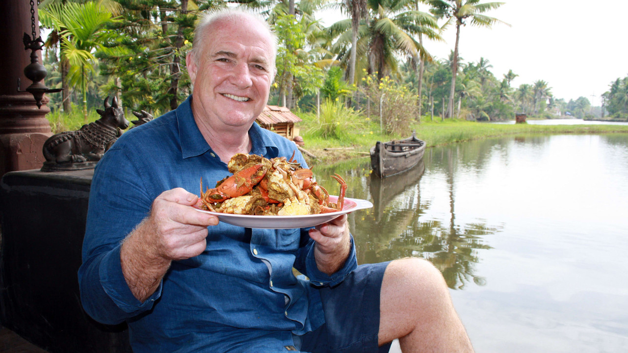 Rick Stein's India backdrop