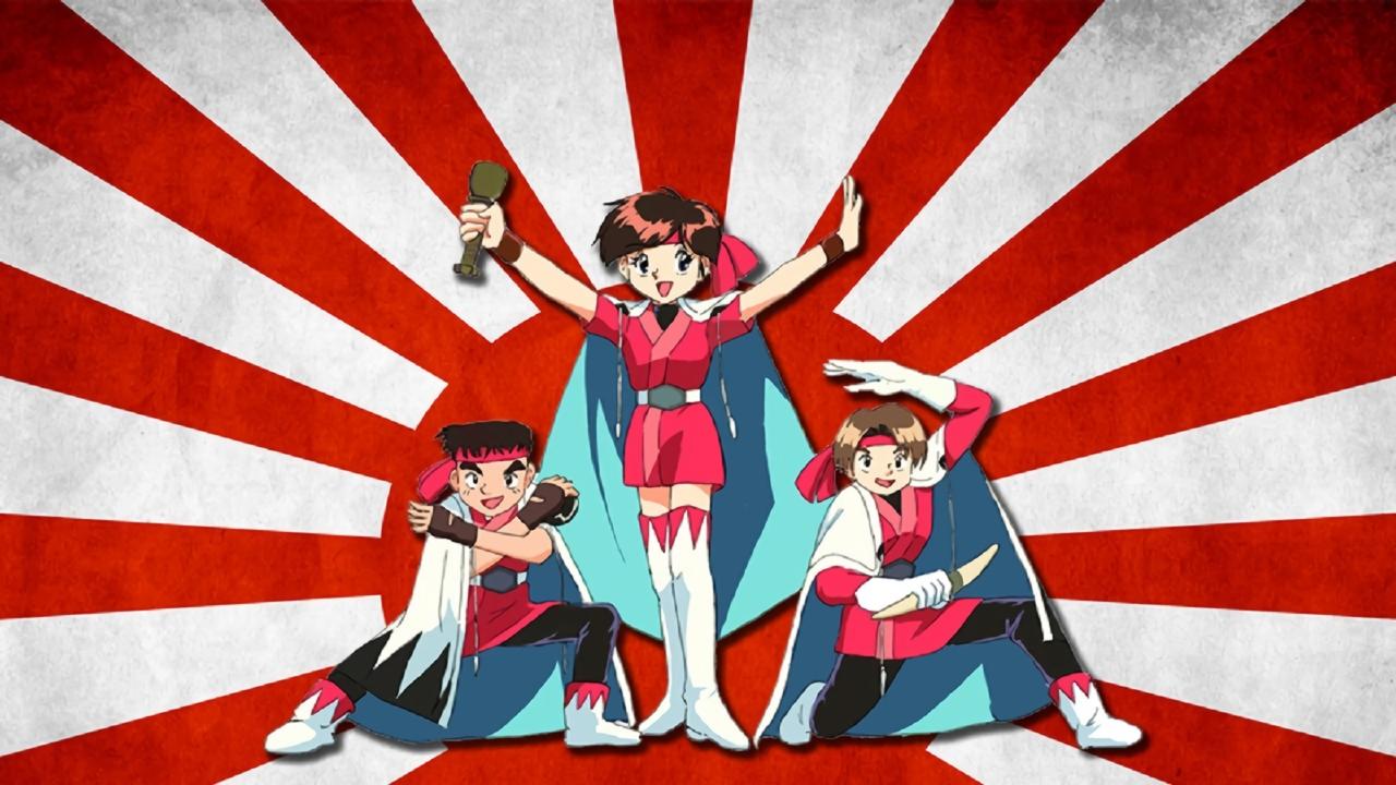 Soar High! Isami backdrop