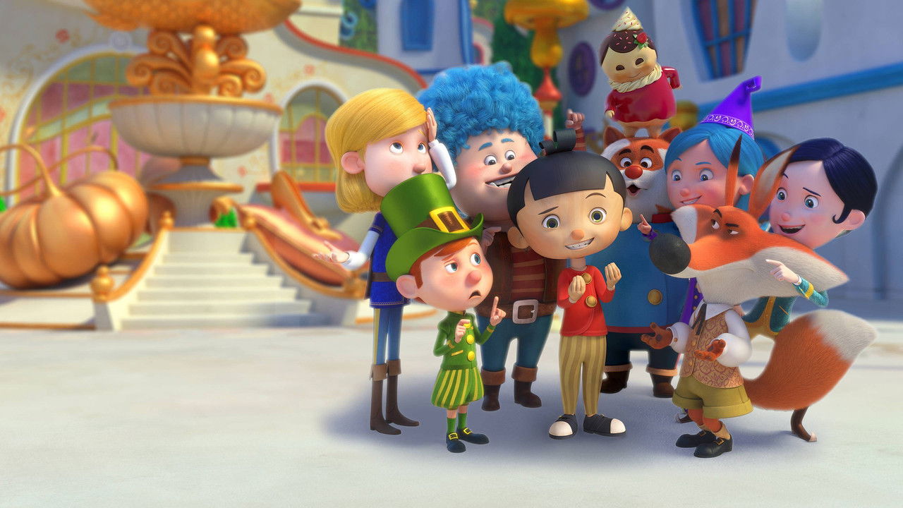 The Enchanted Village of Pinocchio backdrop