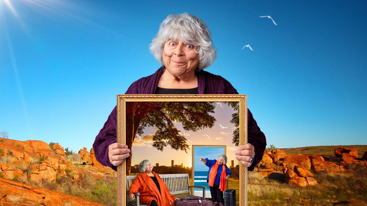Miriam Margolyes Impossibly Australian backdrop