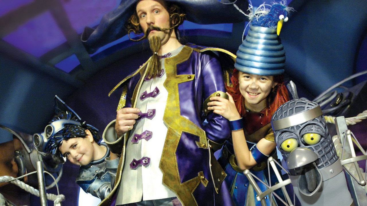 Space Pirates backdrop