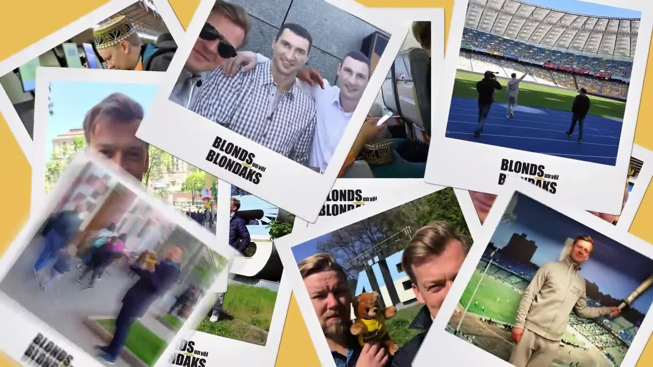 Blonde And More Blonder backdrop