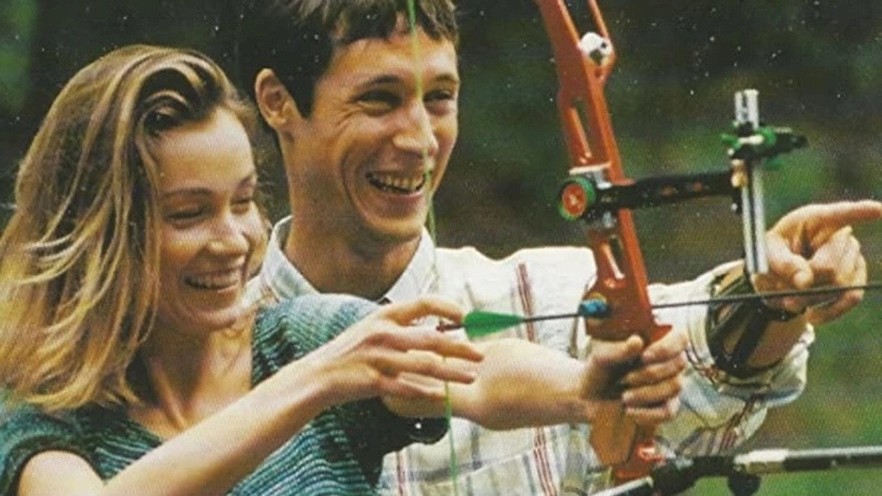 Running Against backdrop