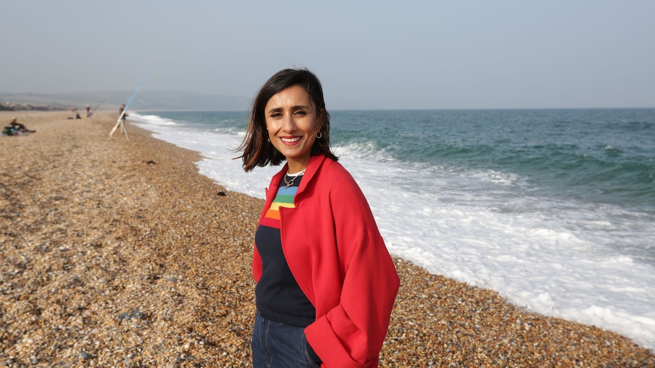 Britain by Beach backdrop