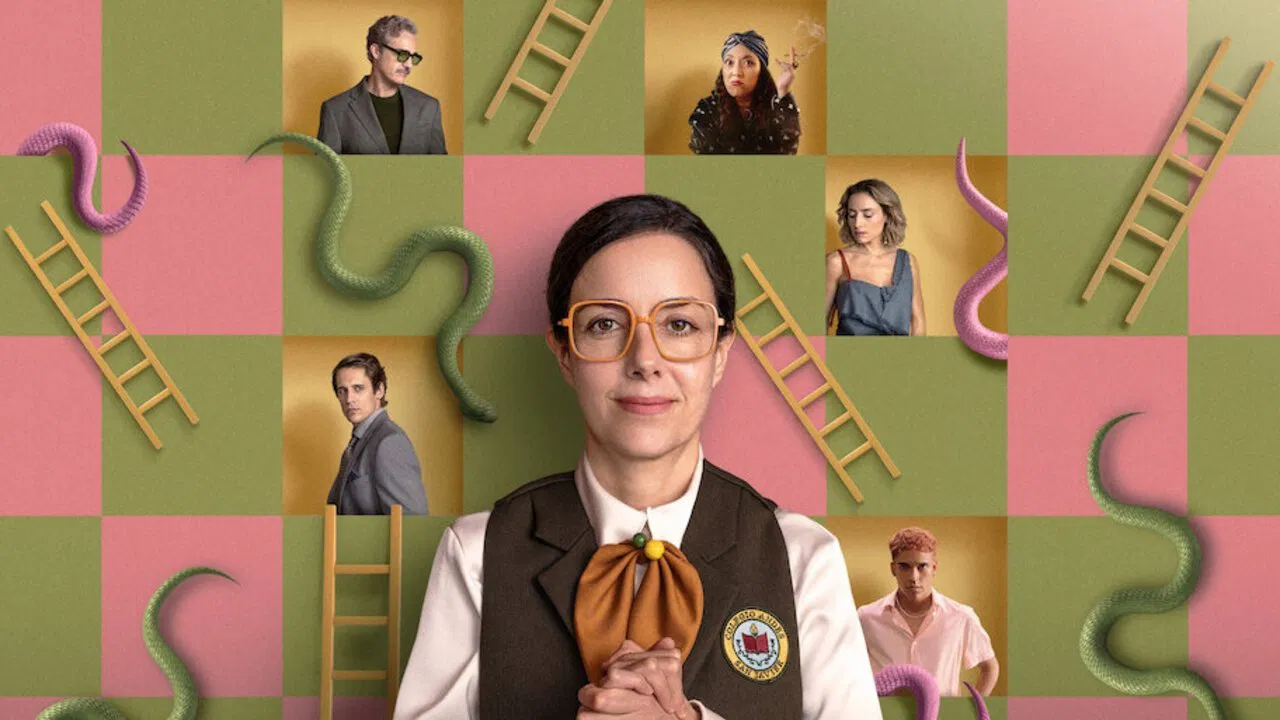 Snakes and Ladders backdrop