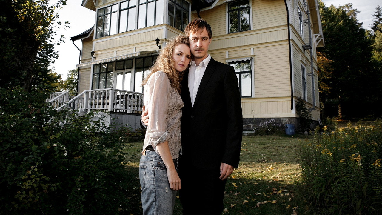 Mannen under trappan backdrop