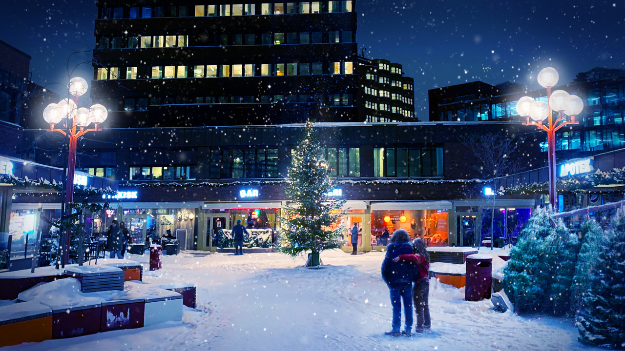 Brightly Shining backdrop