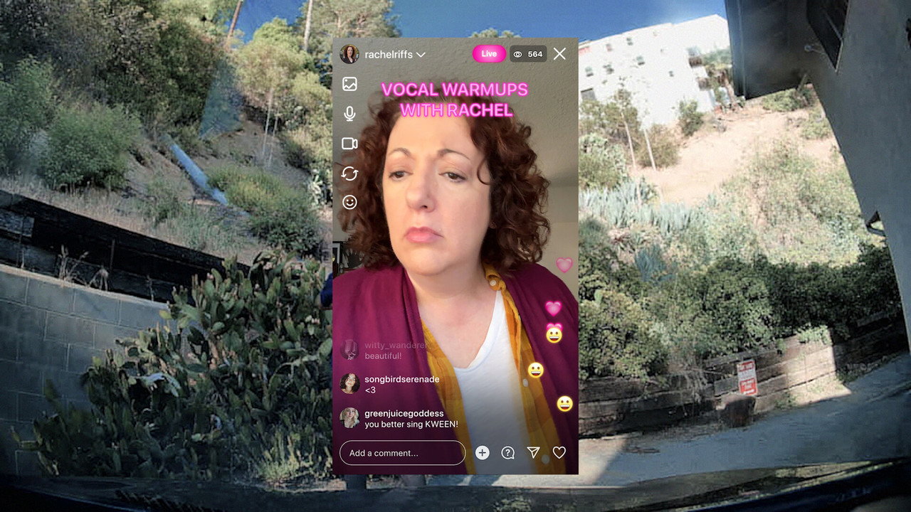 Dropping Off backdrop