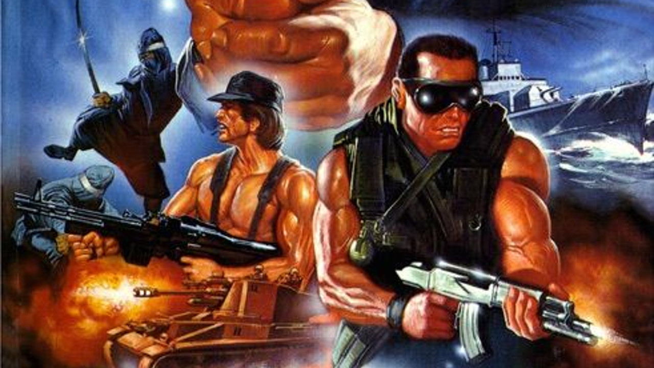 Ninja in the Killing Field backdrop