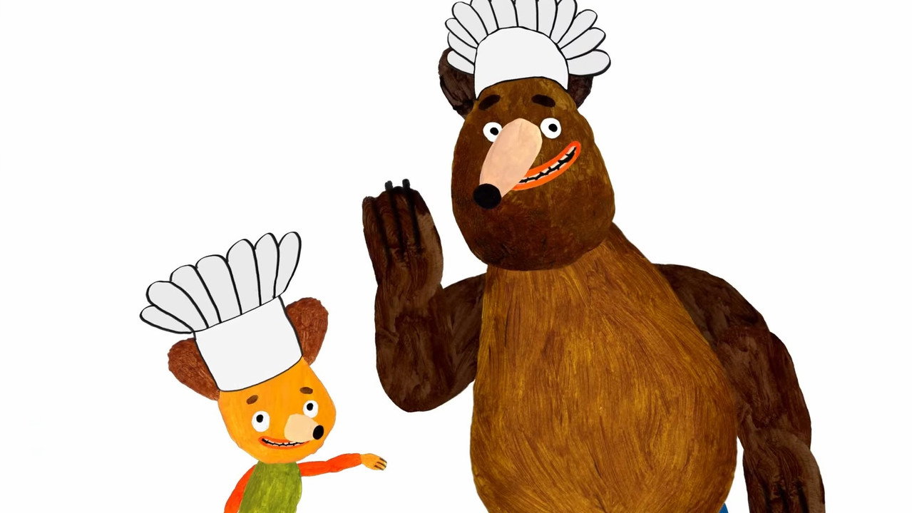 Mlsné medvědí recepty backdrop