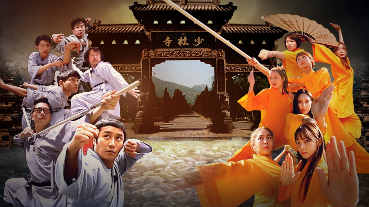 주먹쥐고 소림사 backdrop