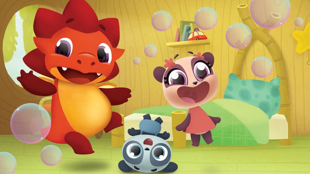 Tommy the Little Dragon backdrop