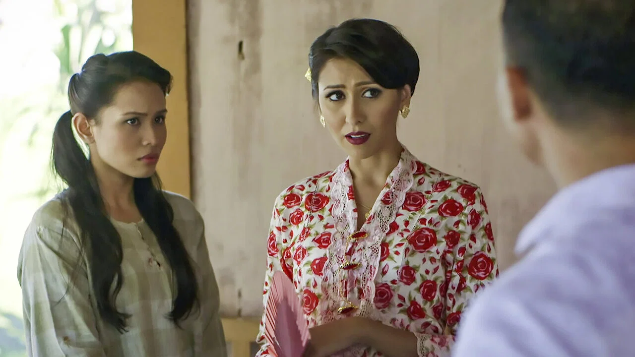 Bunga Tanjong backdrop