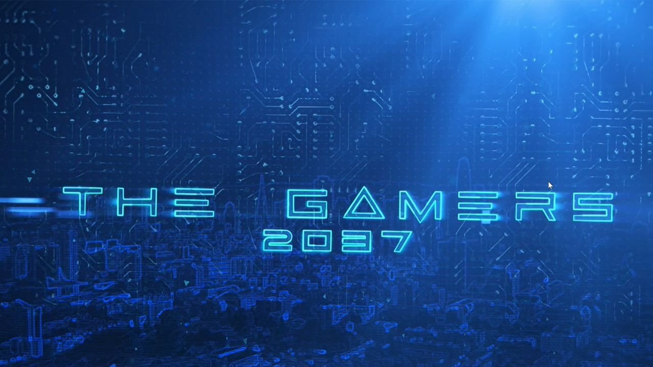 The Gamers 2037 backdrop