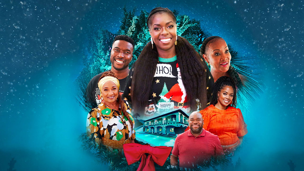 Holiday Hideaway backdrop