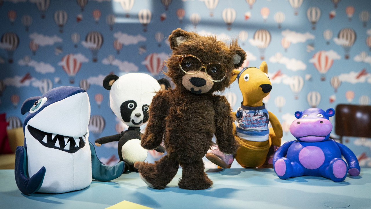 Medvídkova poradna backdrop