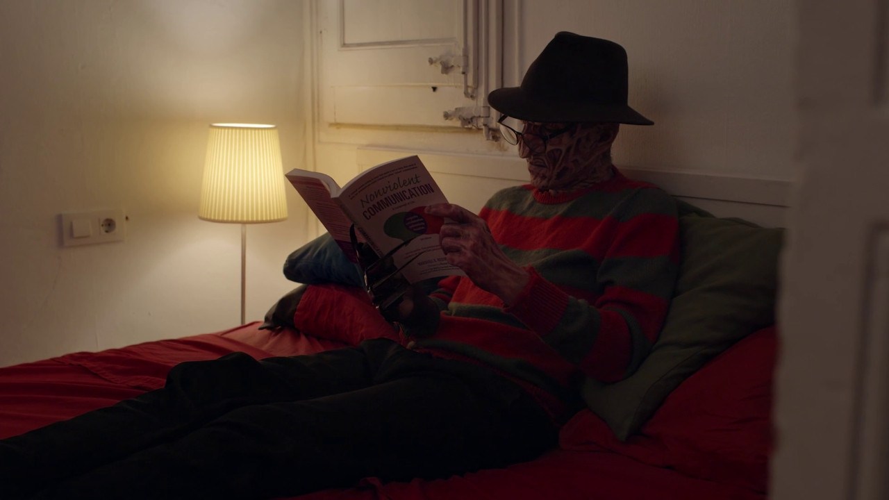 The New Freddy backdrop