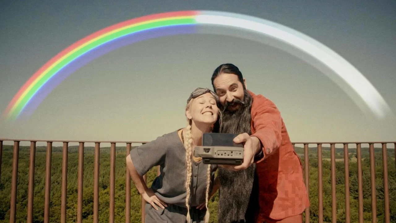 Jagten på regnbuens farver backdrop