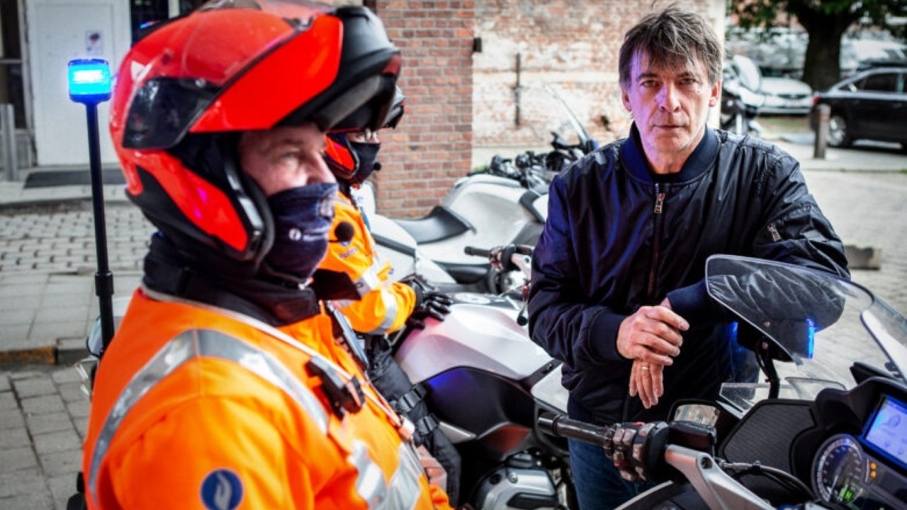 Alloo bij de Verkeerspolitie backdrop