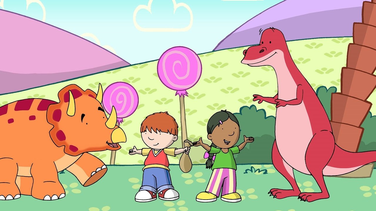 Harry and His Bucket Full of Dinosaurs backdrop