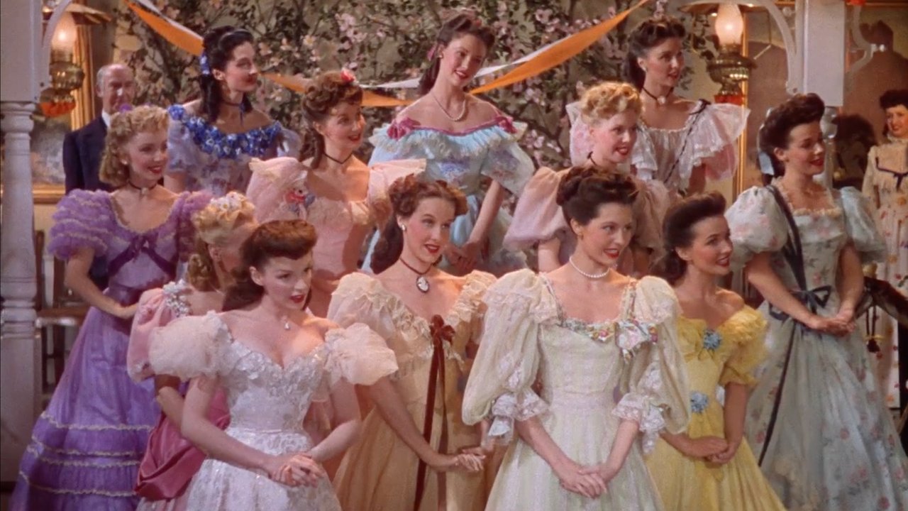 The Harvey Girls backdrop