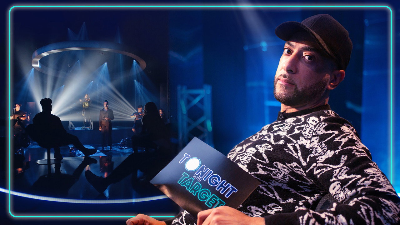 Tonight with Target backdrop