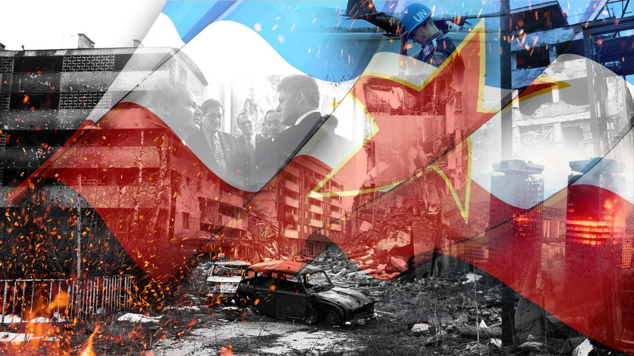 The Death of Yugoslavia backdrop