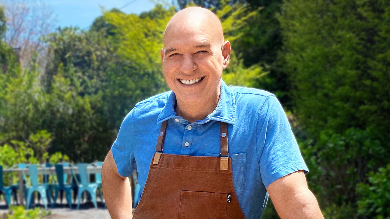 Symon's Dinners Cooking Out backdrop