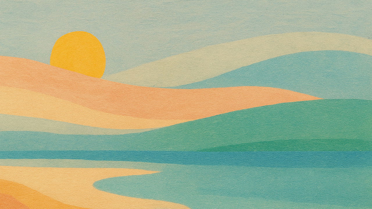 The Sun Shines Different in Miami backdrop