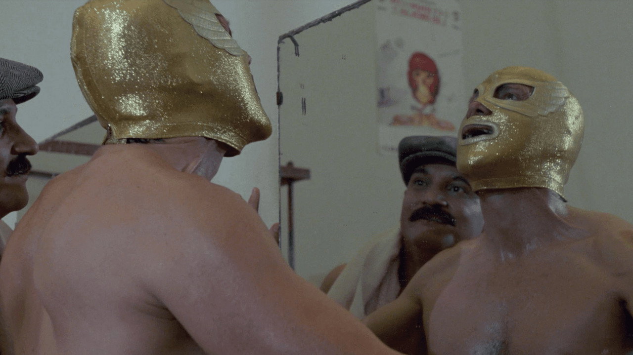 The Legend of a Mask backdrop