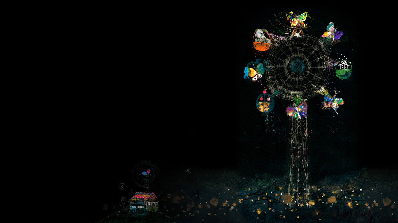 Midnight Ferris Wheel backdrop