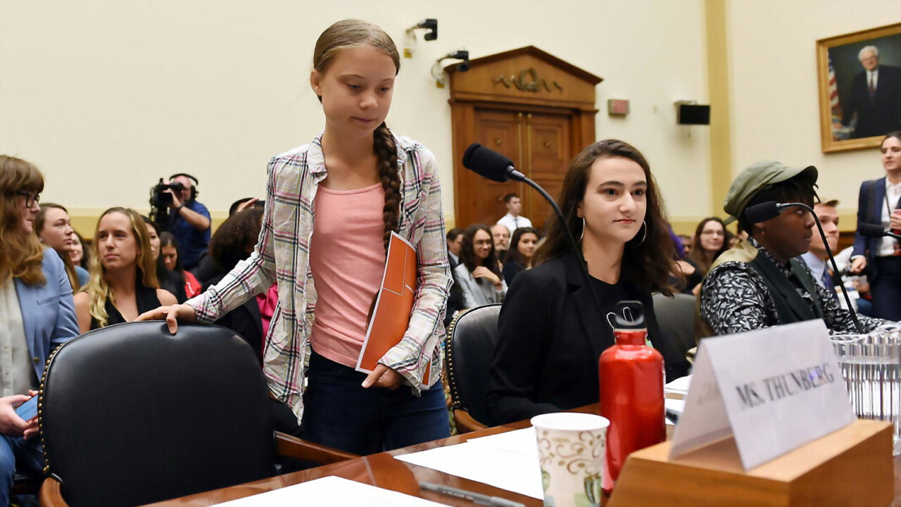 Generation Greta backdrop