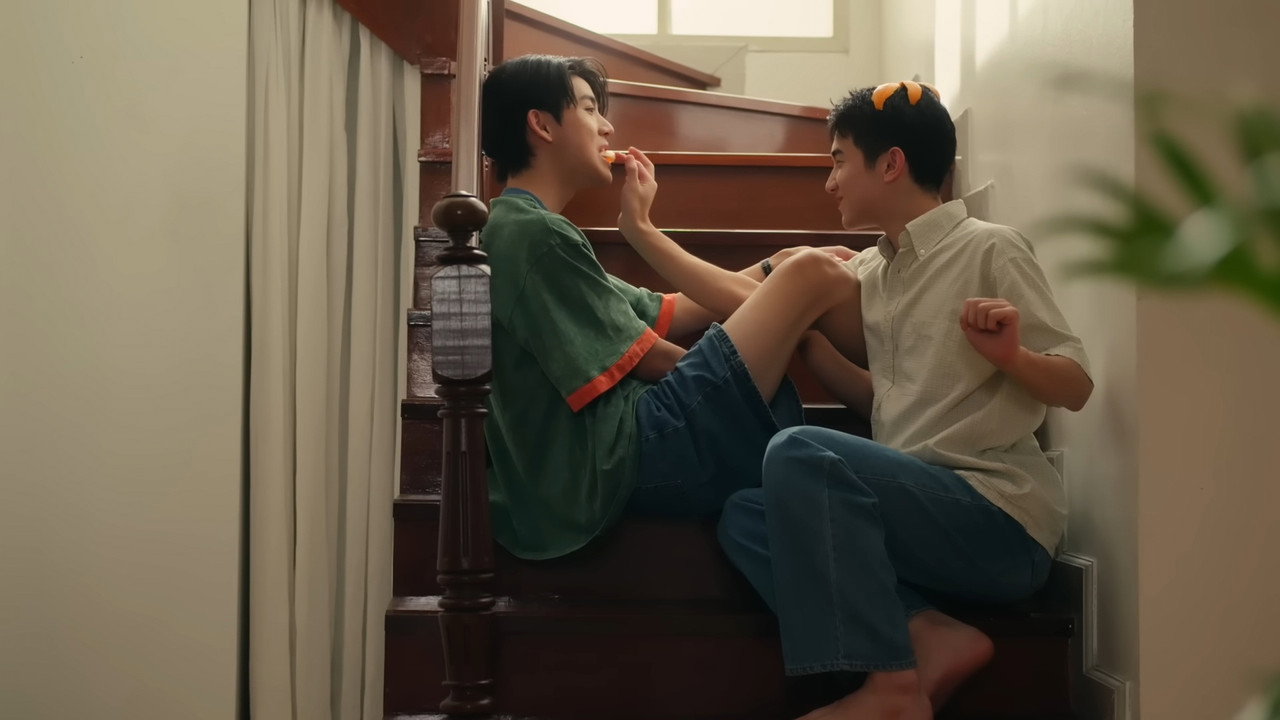 When Oranges Fall backdrop