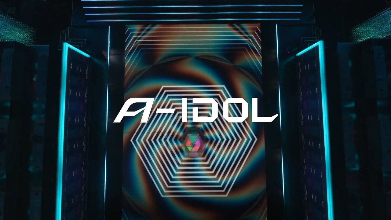 A-IDOL backdrop