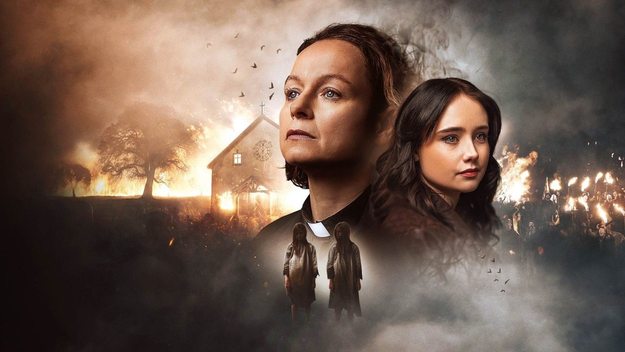 The Burning Girls backdrop